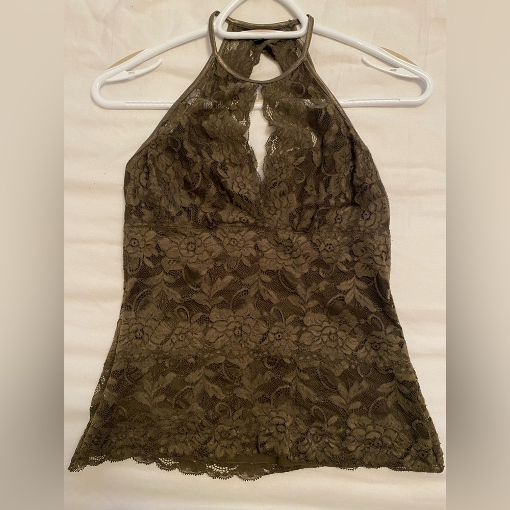 Green Lacy Guess shirt